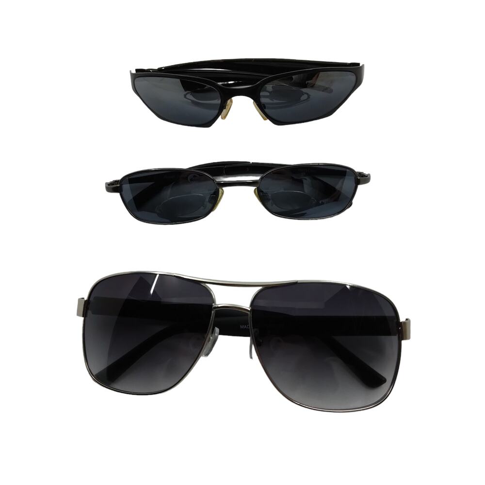 Bundle of 3 sunglasses light gray shade